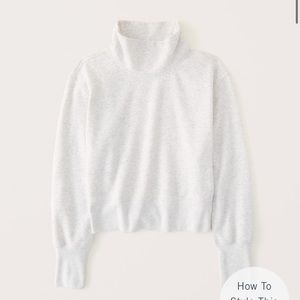A&F Wedge Turtleneck Sweatshirt